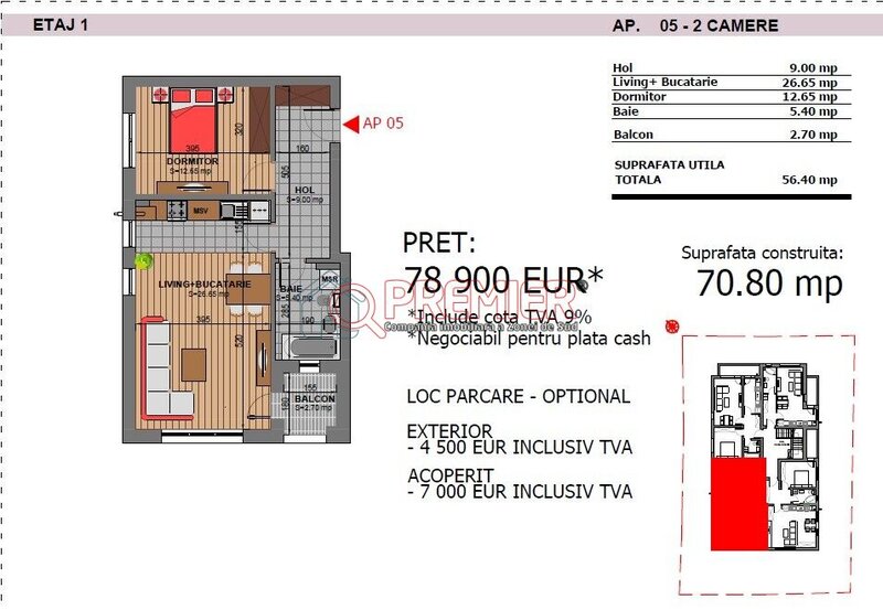 Aparatorii Patriei, incalzire prin pardoseala